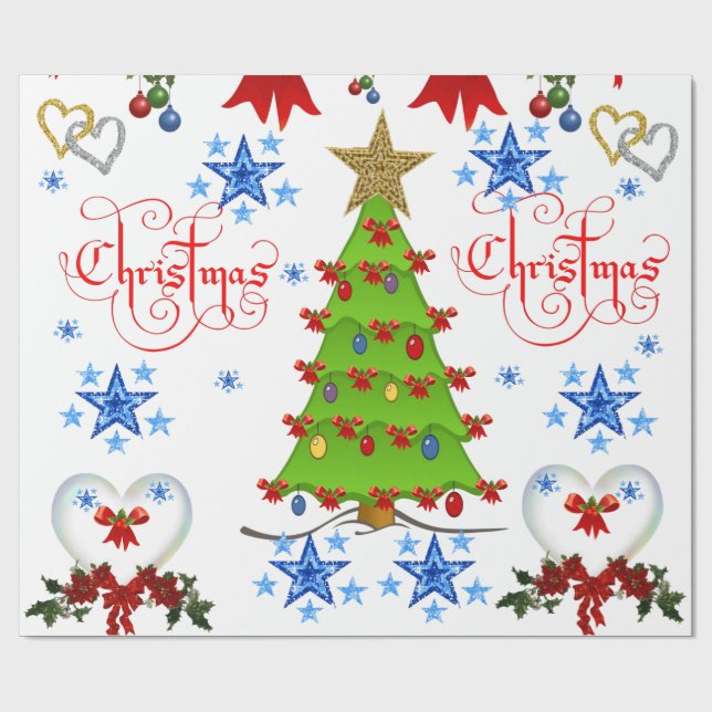 Presente Papel de moldagem de Natal (Aberto)