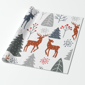 Presente Papel de moldagem de Natal