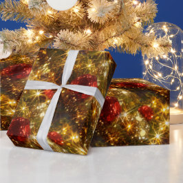 Presente Papel de moldagem de Natal