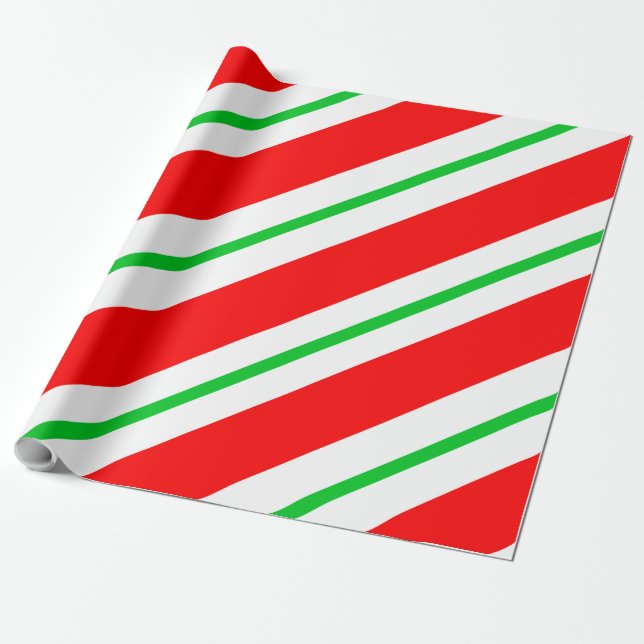 Presente Papel de moldagem de Natal (Desenrolado)