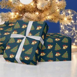 Presente Papel de moldagem de Natal