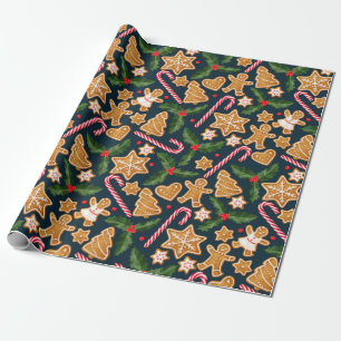 Presente Papel de moldagem de Natal bonito
