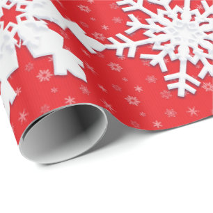 Presente Papel de Moldagem de Natal com caracteres de Natal