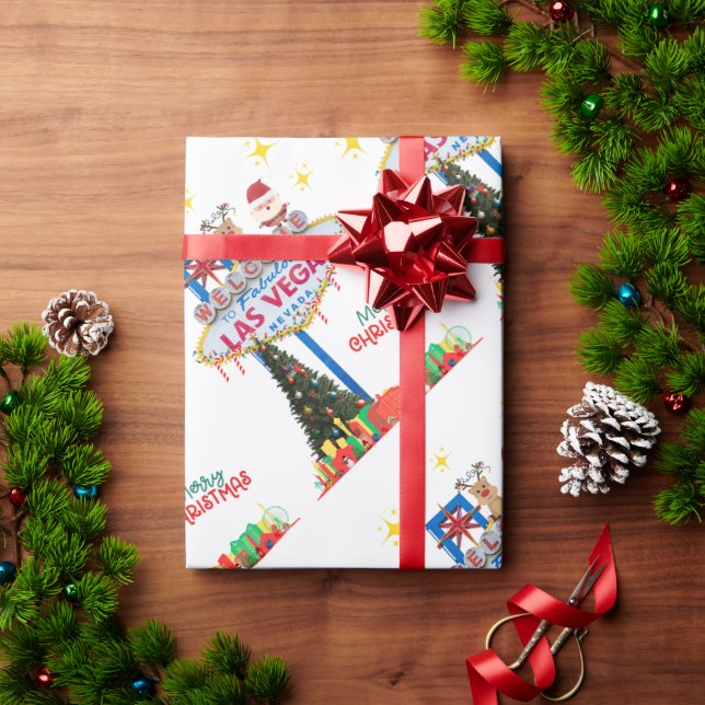Presente Papel de Moldagem de Natal em Las Vegas (Presente de Natal)