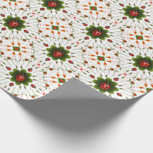 Papel de moldagem de natal Ladybug