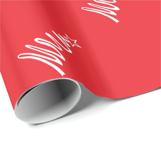 Presente Papel de moldagem de Natal mágico (Ponta do rolo)