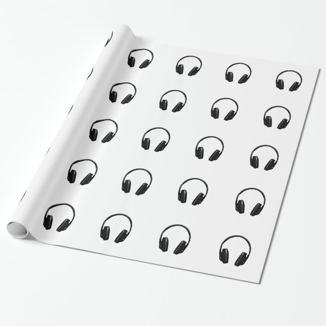 Presente Papel de moldagem de Natal para auscultadores de p (Desenrolado)