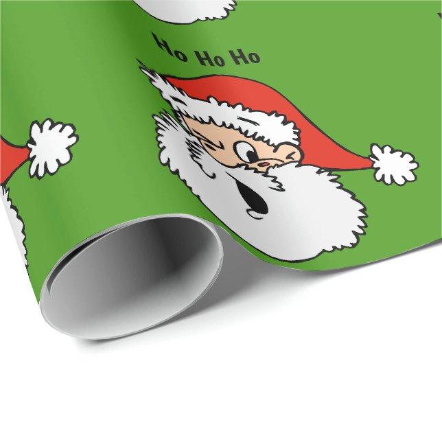 Presente Papel de moldagem de Natal para o Pai Natal (Ponta do rolo)