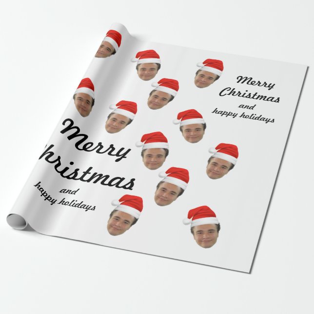Presente Papel de moldagem de Natal personalizado (Desenrolado)