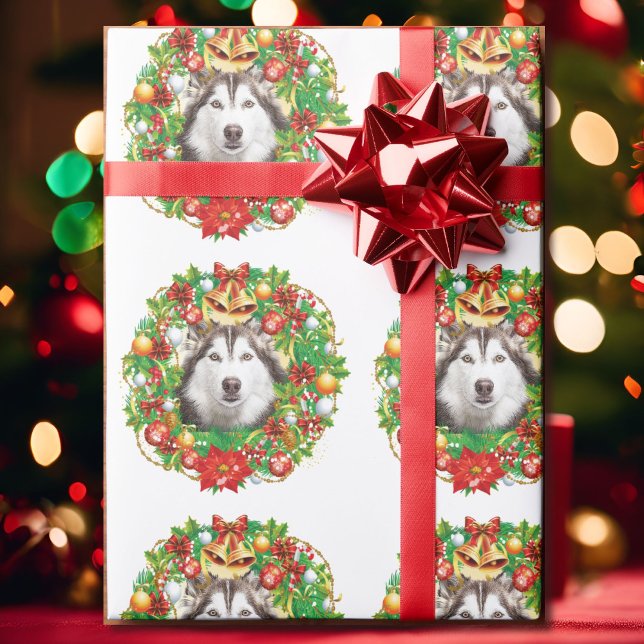 Presente Papel de moldagem de natal, seus filhotes de cacho (Criador carregado)
