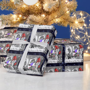 Presente Papel de Moldagem de Pintura de Neve