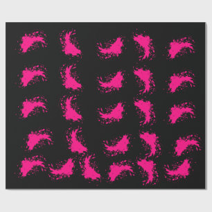 Presente Papel de moldagem de pintura rosa