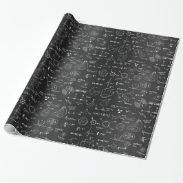 Presente Papel de moldagem de quadro negro de Fórmula Cient