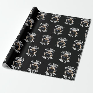 Presente Papel de moldagem do Anti Social Pug Club