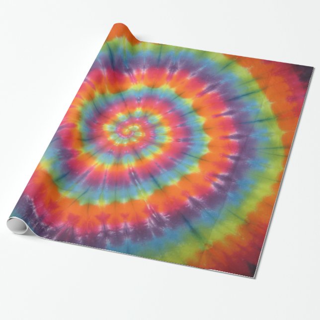 Presente Papel de moldagem do colete com espiral brilhante (Desenrolado)