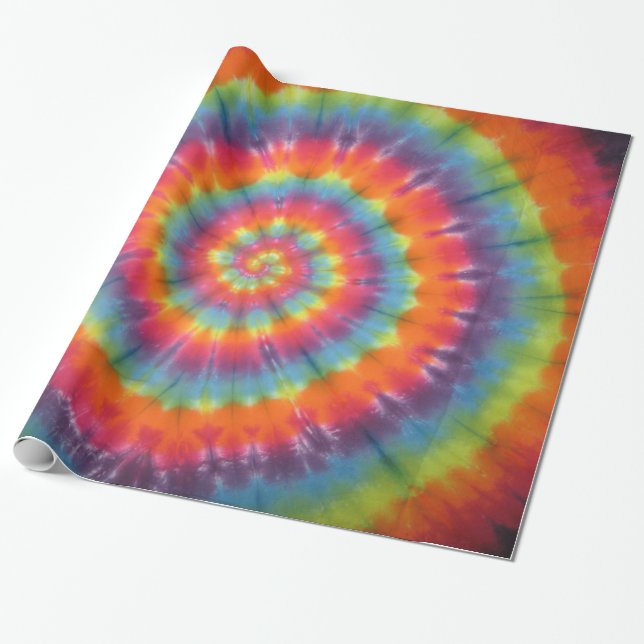 Presente Papel de moldagem do colete com espiral brilhante (Desenrolado)