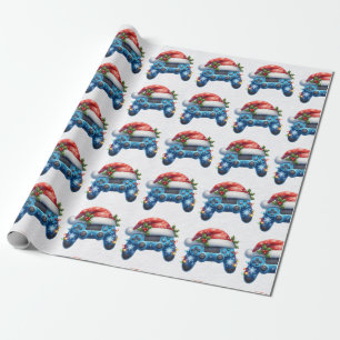 Presente Papel de moldagem do controlador de jogo do Santa 