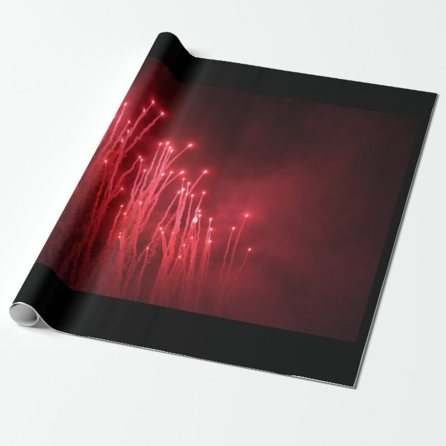 Presente Papel de moldagem do Fireworks (Desenrolado)