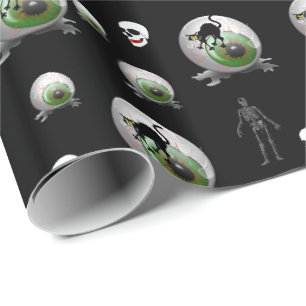 Presente Papel de moldagem do Halloween