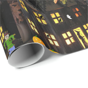 Presente Papel de moldagem do Halloween