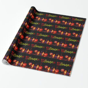 Presente Papel de moldagem do Halloween