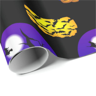 Presente Papel de moldagem do Halloween