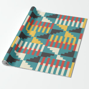 Presente Papel de moldagem do Kente