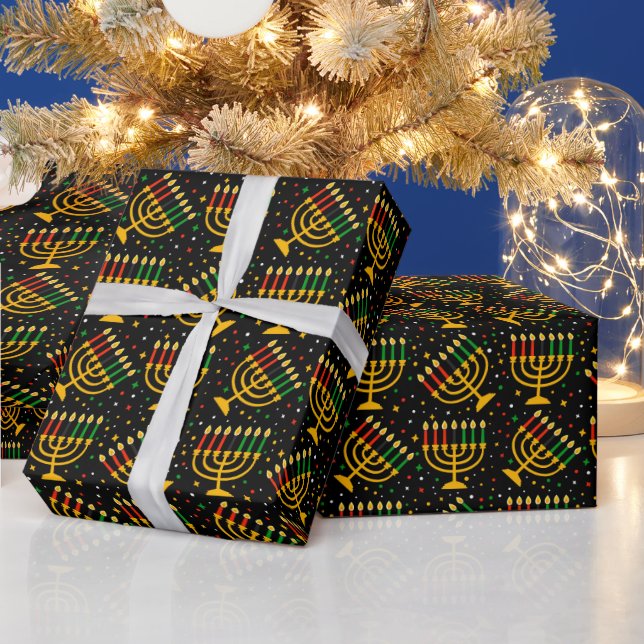Presente Papel de moldagem do Kwanzaa (Feriados)