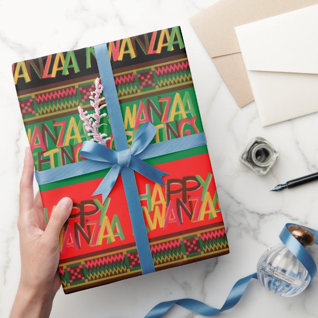 Presente Papel de moldagem do Kwanzaa (Presentear)