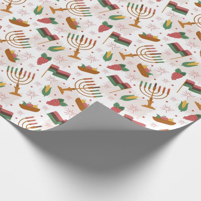 Presente Papel de moldagem do Kwanzaa (Ponta)