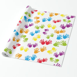 Presente Papel de moldagem do miúdo