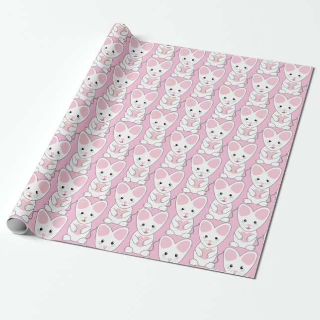 Presente Papel de moldagem do mouse em forma de cubo (Desenrolado)