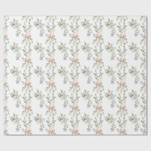 Presente Papel de moldagem do padrão floral da Páscoa de Pa