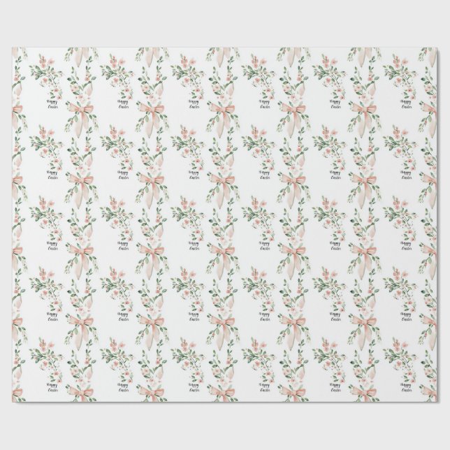 Presente Papel de moldagem do padrão floral da Páscoa de Pa (Aberto)