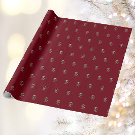 Presente Papel De Moldagem Elf De Natal De Bebê