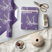 Papel de moldagem monográfica elegante - Personali