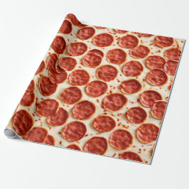 Presente Papel de moldagem para pizza de pepperoni