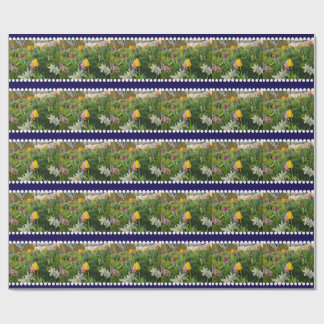 Presente Papel de moldagem personalizada Floral