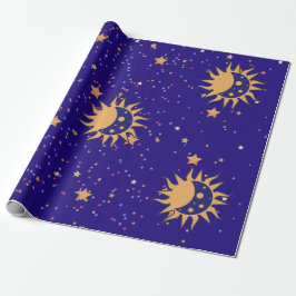 Presente Papel de moldagem por sol e lua