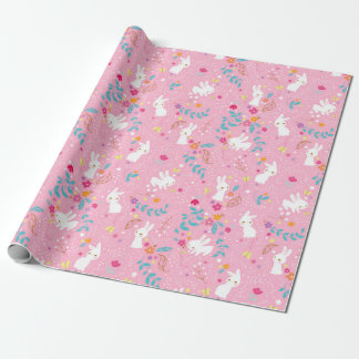 Presente Papel de Moldagem Rosa Primavera