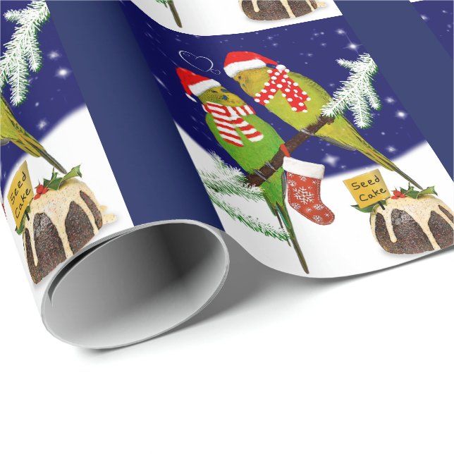 Presente Papel de molhação de natal de bolo de sementes (Ponta do rolo)