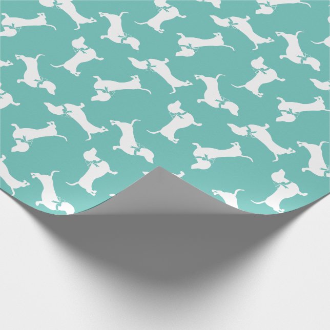 Presente Papel de molhação em cães de salsicha (Ponta)