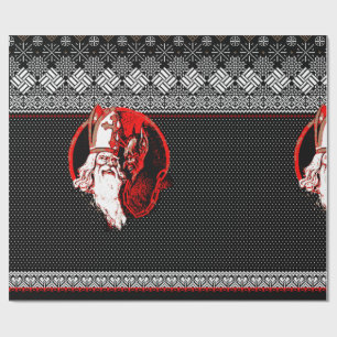 Presente Papel de molhador Krampus