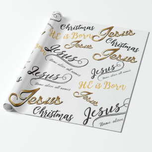 Presente Papel de Molho de Natal Jesus