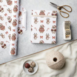 Presente Papel de molho para cervejas de Natal