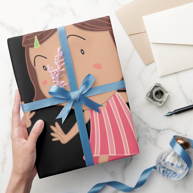 Presente Papel de mulheres bonitas (Criador carregado)