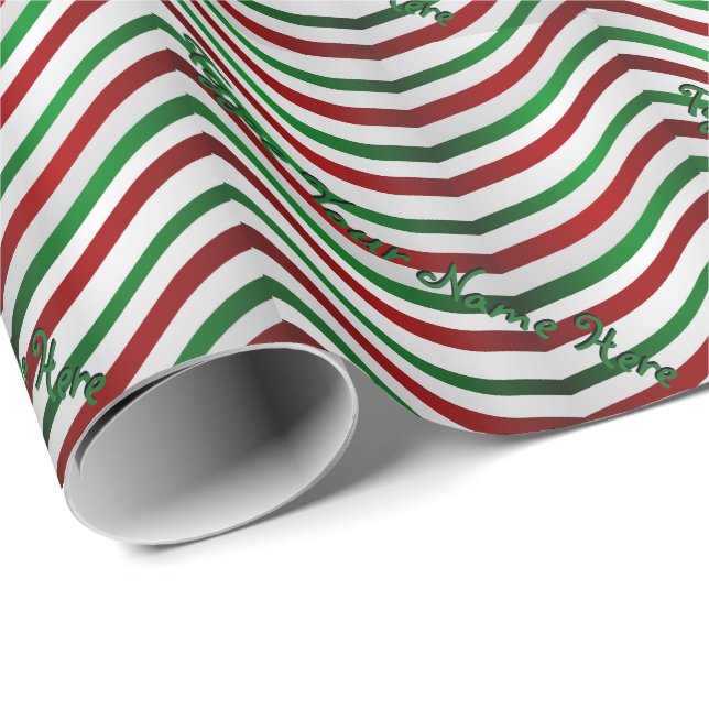 Presente Papel de Natal Personalizado de Papel de Moldagem  (Ponta do rolo)