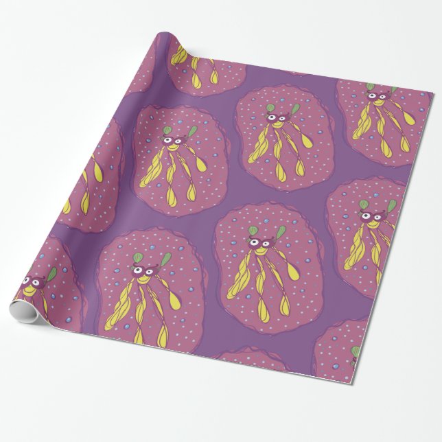 Presente Papel de ondulação adorável (Desenrolado)