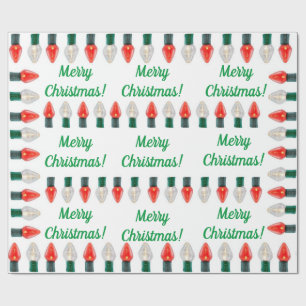 Presente Papel de ondulação das luzes de string