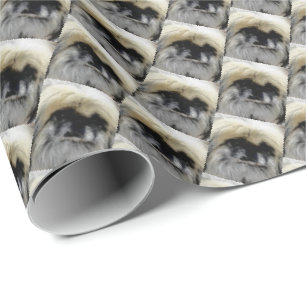 Presente Papel de ondulação de 30" x 6", papel de ondula